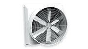 Industrieabgasventilatoren für die Kühlung von Geflügel im modernen Stil 6,2 m/s Windgeschwindigkeit