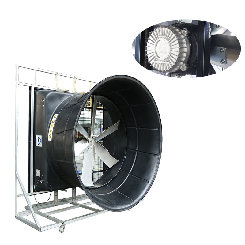 IP55 Bewertet 2000W 72'' Auspuffventilator mit 60m3/h Luftvolumen für Industrieauspuff