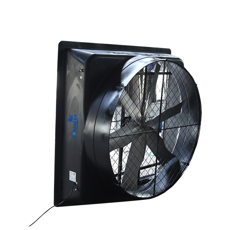 IP55-Qualifizierter Industrieauspuffventilator mit 72-Zoll-Fanblattdurchmesser und vorinstallierten Augenbolzen