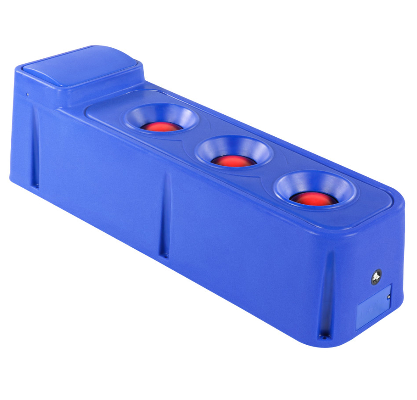 Blau LLDPE Viehzucht Automatischer Wässerbereiter mit eingebauter Temperaturregelung für Rinder Schafe Pferd 100-120L/min Durchflussrate