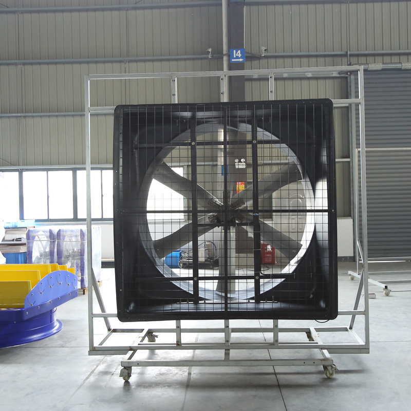 IP55 Bewertet 2000W 72'' Auspuffventilator mit 60m3/h Luftvolumen für Industrieauspuff