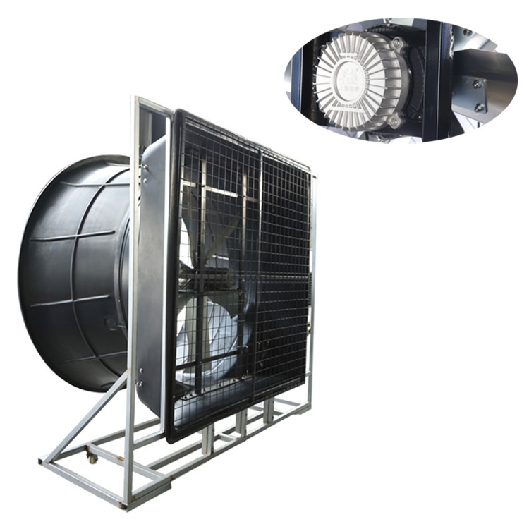 72 Zoll Industrieauspuffventilator mit vorinstallierten Augenschrauben für eine einfache Ketteinstallation