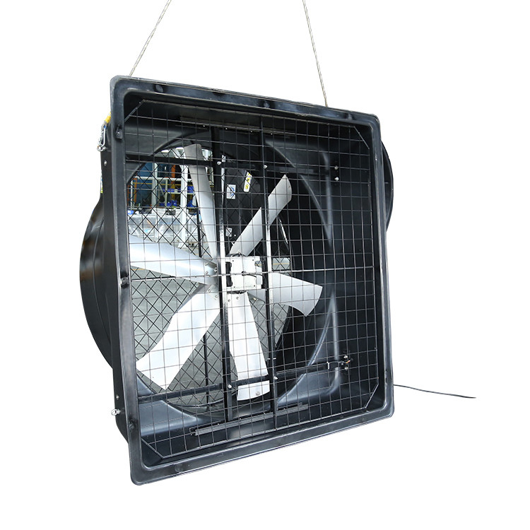 IP55 Bewertet 2000W 72'' Auspuffventilator mit 60m3/h Luftvolumen für Industrieauspuff