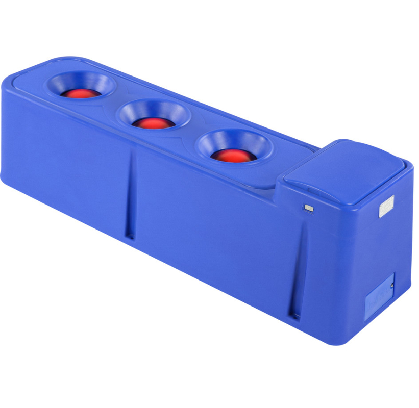 Hohe Kapazität für Viehwasser mit einem Volumen von 140 L und einer Durchflussrate von 100 bis 120 L/min