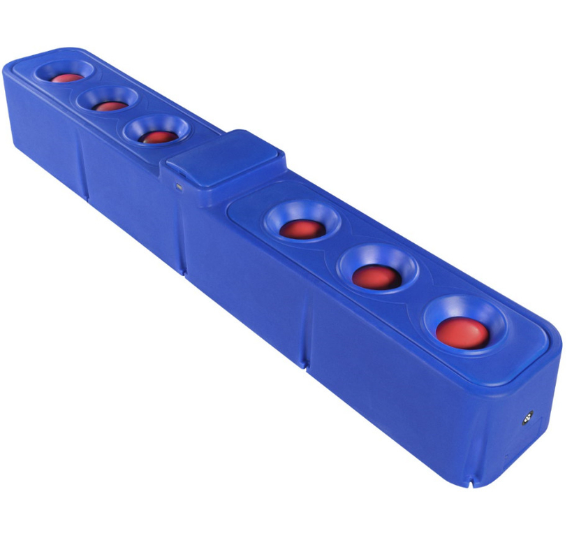 Viehzucht-Gewässerner Elektrisch beheizter Trinkbecher 100-120L/min Durchfluss 480mm Trinkhöhe Blaue Farbe