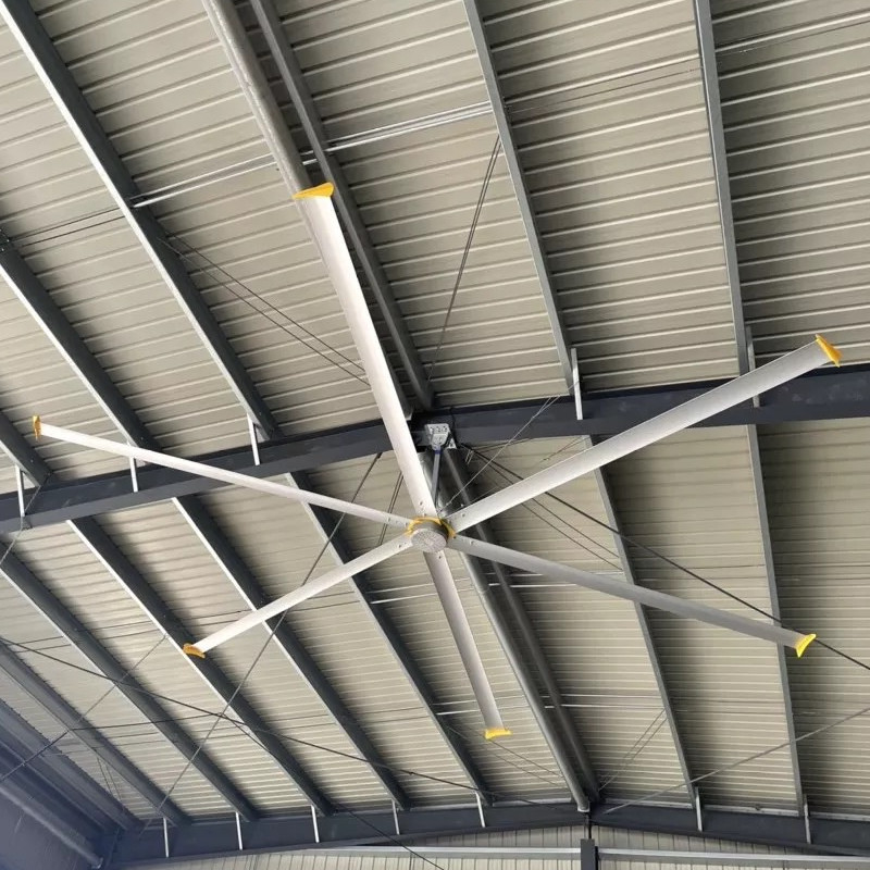 IP55 Außenrotor Permanentmagnet Industriedeckenventilator mit maximaler Luftströmung 14300m3/min