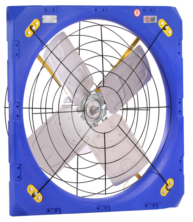 Ventilationsventilationsventilationsventilator Doppelschicht-PE-Rahmen 28273m3/h Luftstrom 1.1A Strom