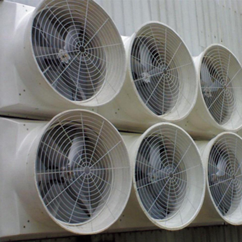 Industrieauspuffventilator mit 460r/min Drehgeschwindigkeit für einen optimalen Luftstrom und 850w Leistung