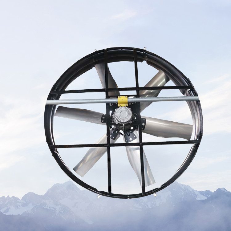 Industrie-Fan mit hohem Wirkungsgrad 3Φ 380V 50Hz Stromversorgung und 60m3h Outstanding Luftvolumen