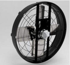 Der außergewöhnliche 38'' Panel-Ventilator FBA038EC mit 27.000 m³/h maximalem Luftstrom und ≤69dB Geräuschpegel