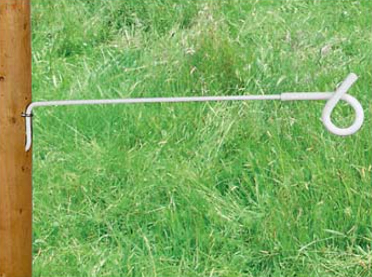 Entfernung Pigtail Post 360mm Länge Festiges und zuverlässiges Hochwertiges Stahlzaun für verschiedene Bereiche