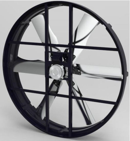 55''Fan mit Industrieabgas 66000m3/h Luftstrom 1200W Leistung geringer Geräuschpegel und breite Anwendung