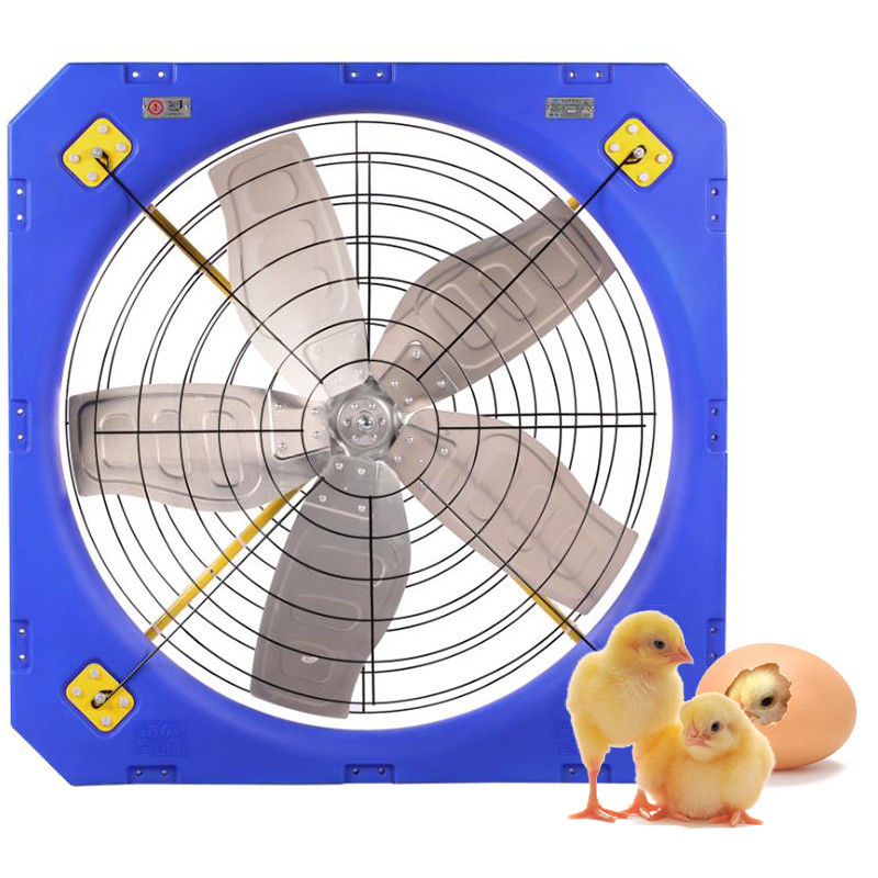 Ventilationsventilator für Vieh mit 610 RPM Drehgeschwindigkeit 40700m3/h Luftstrom und 600w/0,8 PS Leistung