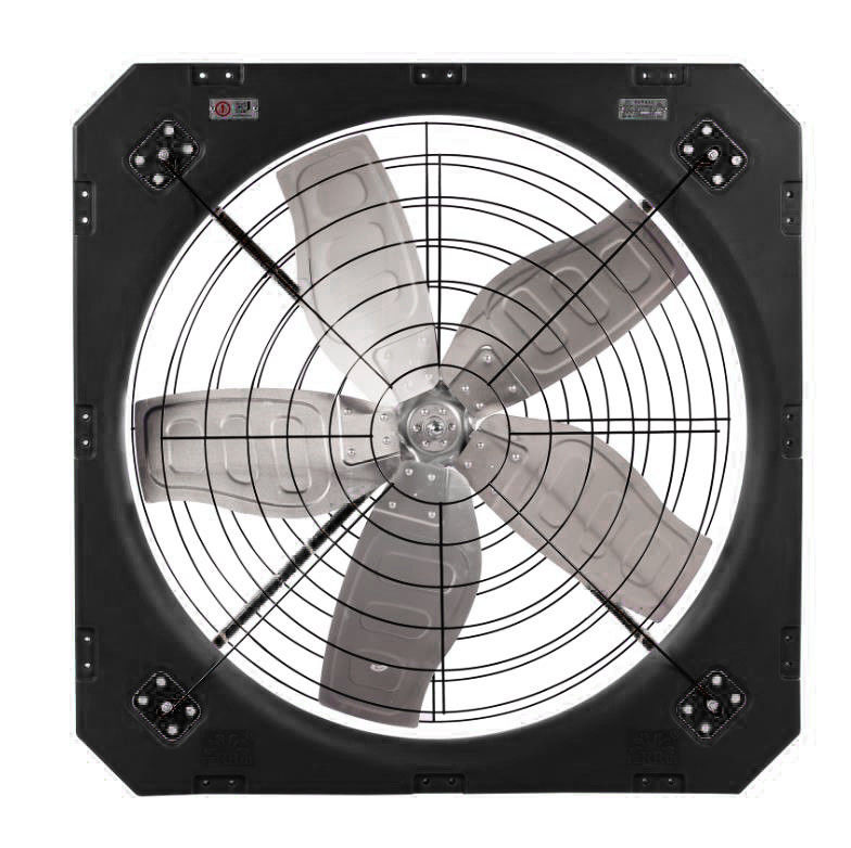 610 RPM Drehgeschwindigkeit Viehventilationsventilatoren mit Direktantrieb und Frequenz von 50-60 Hz
