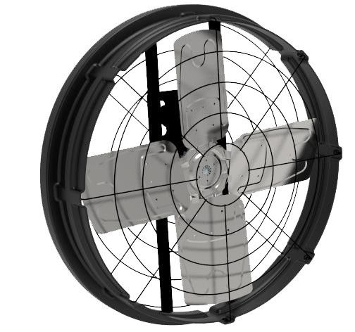 Direktantriebs-Industrielle Lüfter 500w Eingangsleistung für industrielle Kühlung und Luftstrom