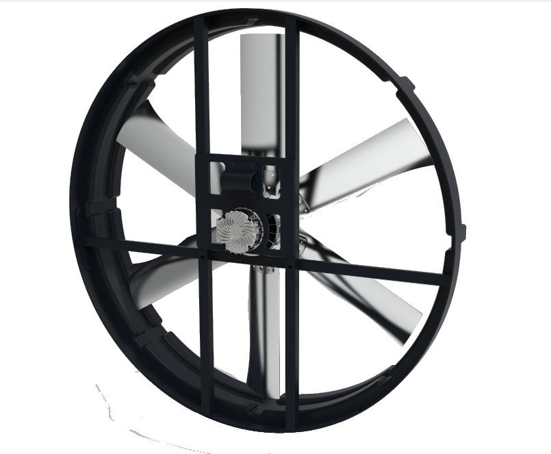 Niedriger Lärmpegel ≤ 70 dB Industrieller Deckenventilator mit 6 Leichtmetallblättern für eine komfortable und leise Arbeitsumgebung