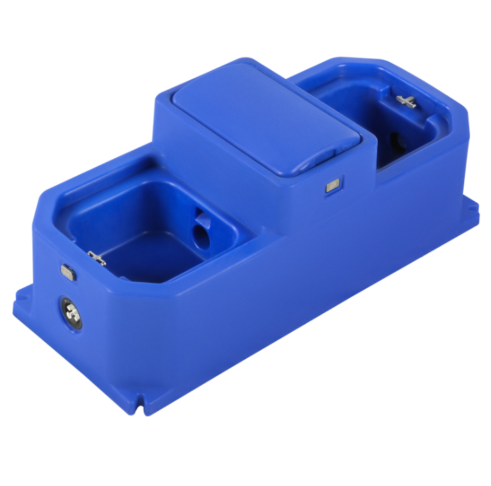 45 cm/1.47 Fuß Gesamthöhe Viehwasserbehälter für einen optimalen Wasserfluss 1/2