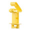 Posten-elektrischer Zaun Insulators For Electric CTN 5mm Draht-T, das System mit gelber Farbe einzäunt