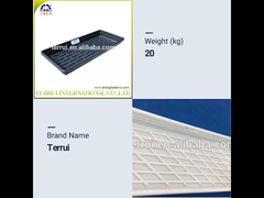 Heavy Duty Plastic LLDPE Cattle Footbath Container Brown Color