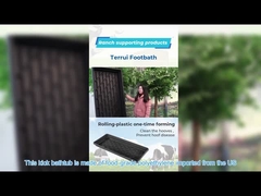 Hochleistungsplastik-LLDPE-Vieh Footbath-Behälter-Brown-Farbe