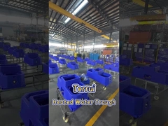 Blauer Viehzucht-Auto-Gewässerer mit 120l/31gal pro Min. Durchfluss und 3 Sätze von 220V300W Heizscheiben