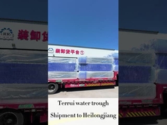 6 Sätze 1800W elektrische Heizung 260L Blau LLDPE Viehzucht Auto-Gewässerer mit Temperaturkontrolle