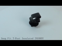 Schlagklasse Gelb- und Schwarzstahl-Stabisolatoren für Elektrozaun