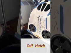 Isolierte Weißrechteck-Polyethylen-Milchküken