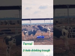 85 Liter Kapazität Schwerlast-Polyethylen Wasserbehälter für Viehzucht mit Durchfluss