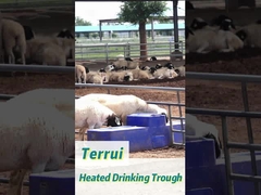 Korrosionsbeständig 85L Blauer Kunststoff-Wasserbehälter für Viehzucht