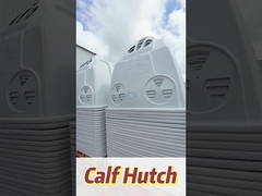 Witterungsbeständige Kälberhütten für bessere Betriebsbedingungen