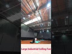 6 Stück Alloy Blade Material Industrie Deckenventilator für 1400m2 Abdeckungsfläche und geringen Lärm