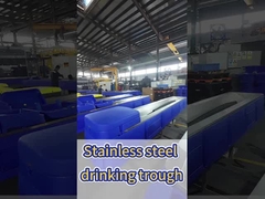 350 mm Trinkhöhe Kuhwasserbehälter mit Temperaturregelungsmodus 15-40 C und einstellbarem Wasserfluss